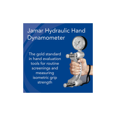 Jamar Hydraulic Hand Dynamometer  דינמומטר יד הידראולי להערכת כוח אחיזה
