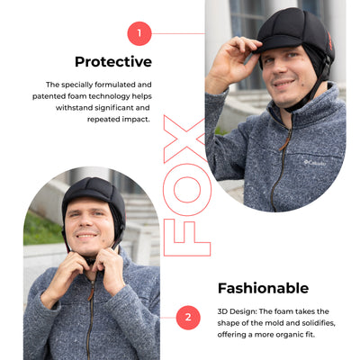 Fox - Protective Medical Helmet קסדה מגן ראש דגם