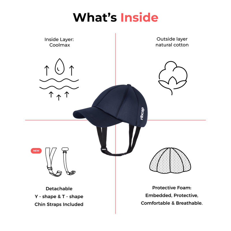 Baseball Cap - Protective Medical Helmet קסדה מגן ראש דגם