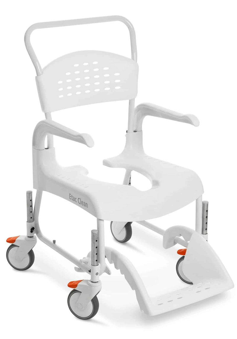כסא רחצה ושירותים מתכוונן בגובה קלין טלסקופי Clean height adjustable