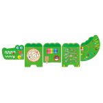 לוח פעיל לקיר תנין 5 שלבים VIGA, ציוד שיקומי לילדים, ציוד להתפתחות מוטורית לילדים, לוח פעילות לקיר, צעצוע עץ חינוכי, לוח מוטורי, סאניפלקס, ציוד טיפולי לגני ילדים, משחקים טיפוליים, לוח קיר אינטראקטיבי, צעצועים חינוכיים, פעילות מוטורית לילדים, צעצוע טיפולי, ציוד שיקום איכותי, משחק חינוכי
